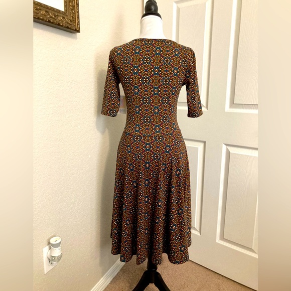 LulaRoe midi dress size S - Picture 2 of 6